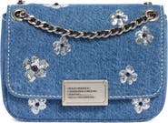 Marc Jacobs Small Daisy Sequin Denim Shoulder Bag