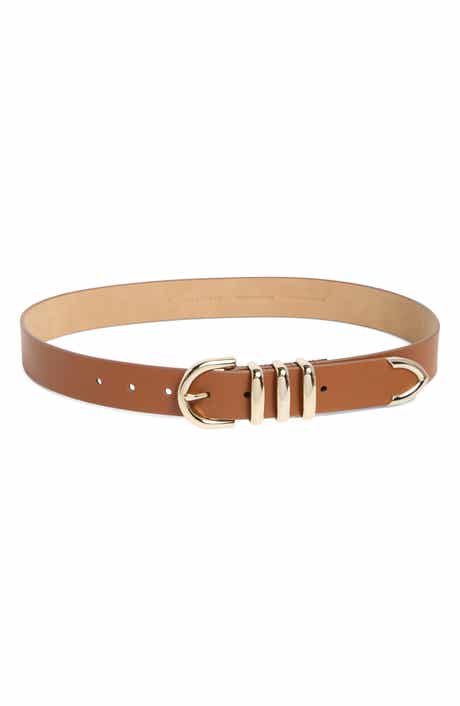 Cole Haan Beveled Buckle Belt