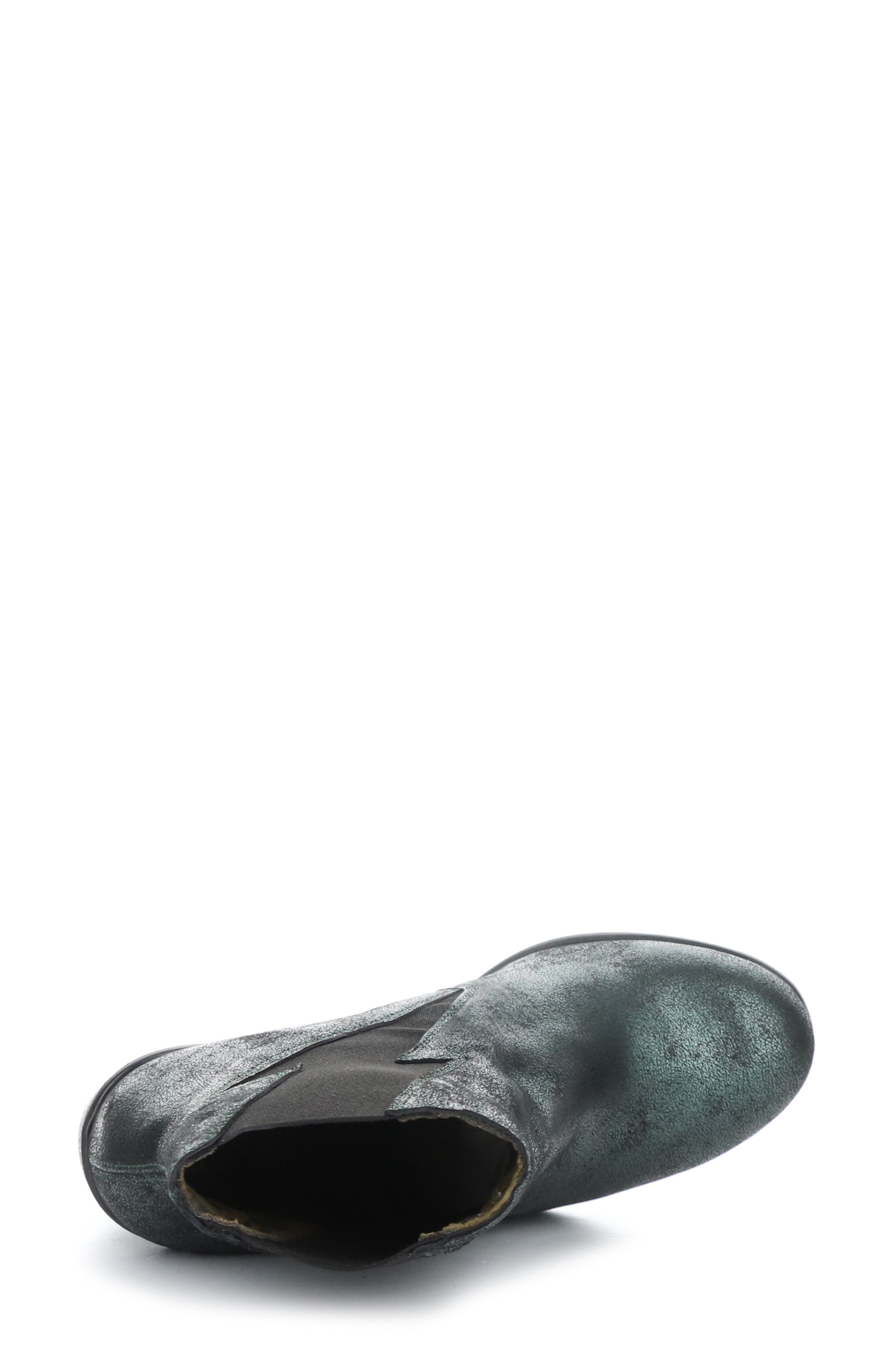 Fly London Kimi Chelsea Boot, Alternate, color, 002 Dark Green Anya