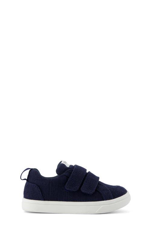 Toms Fenix Double Strap Kids Canvas Shoes Colour: Navy, Size: 7 In Navy