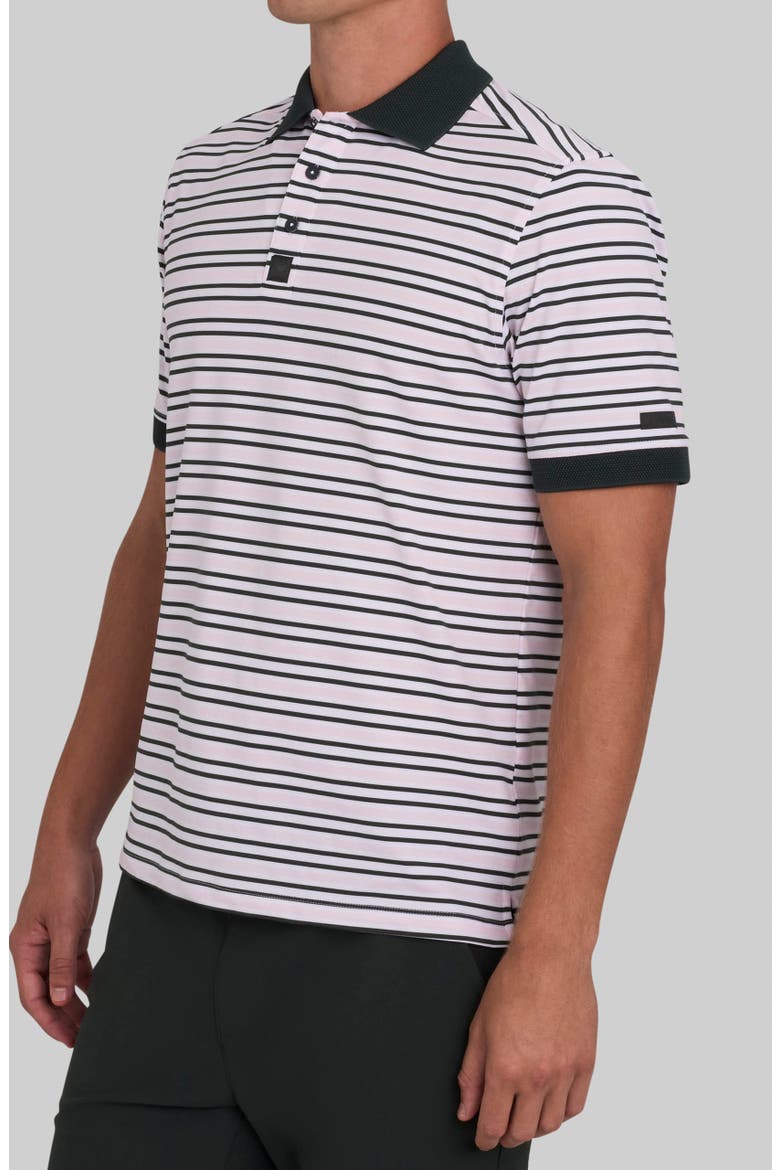 Ridge Performance Polo, Alternate, color, STRIPE RIGHT - FROSTY FOREST