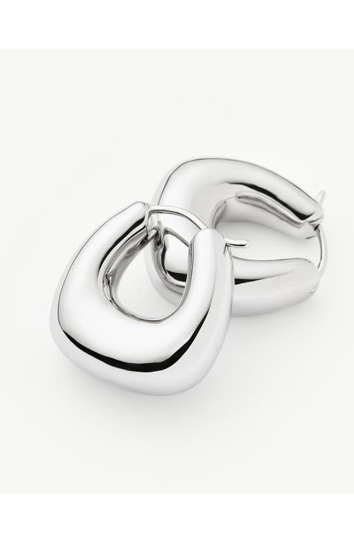 Missoma Sculptural Chubby Small Hoop Earrings
