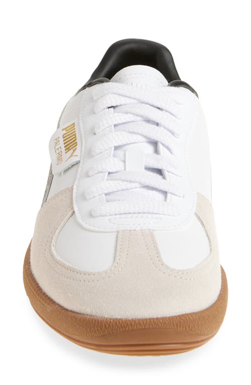 Puma Palermo Leo Sneakers In White-vapor Gray