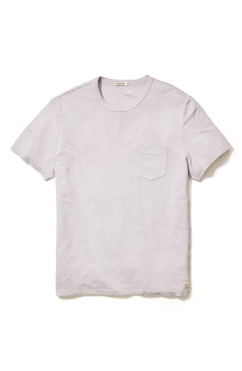 Marine Layer Relaxed Fit Hemp & Cotton T-Shirt, Alternate, color, Lavender Mist