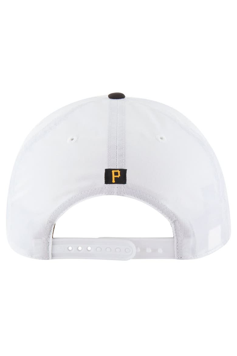 Men's '47 White Pittsburgh Pirates Lineman Hitch Adjustable Hat, Alternate, color, White