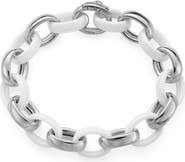 Monica Rich Kosann Marilyn Ceramic Link Bracelet