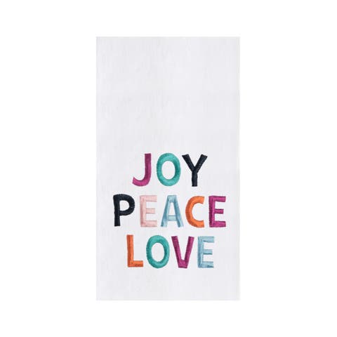 JOY. PEACE. LOVE Towel