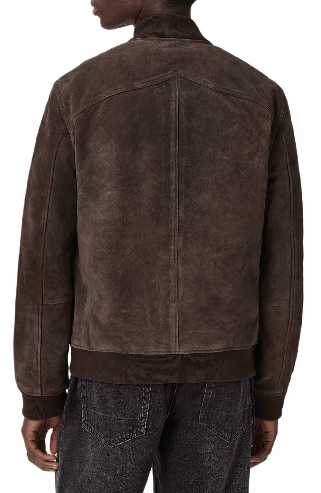 Stafford Suede Bomber Jacket - image 4