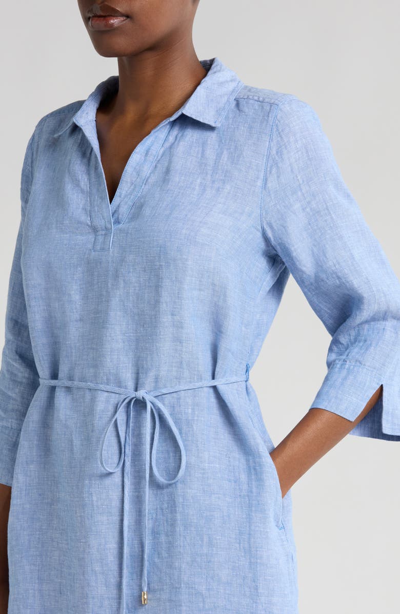 Tommy Bahama Two Palms Linen Shirtdress, Alternate, color, 