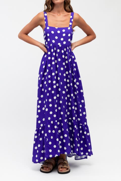 Spot Maxi Dress