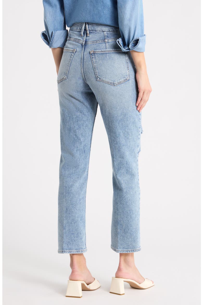 Good Icon High Waist Straight Leg Jeans, Alternate, color, INDIGO1078