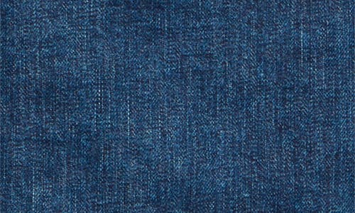 Drake's Corduroy-trimmed Indigo-dyed Denim Chore Jacket In Blue