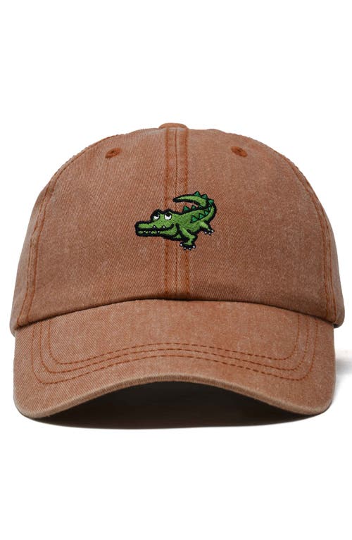 DALIX DALIX ALLIGATOR EMBROIDERED WILDLIFE CAP 