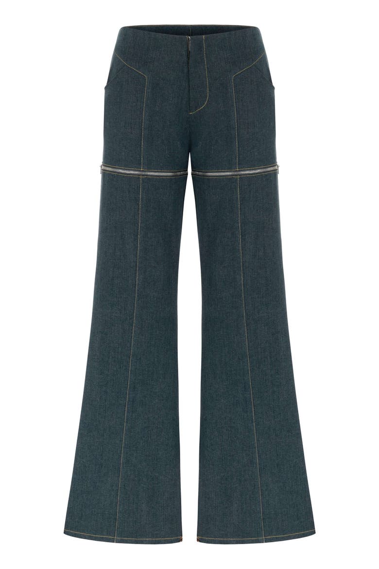 Monte 2-in-1 Denim Jeans & Shorts - Versatile Style, Alternate, color, Blue