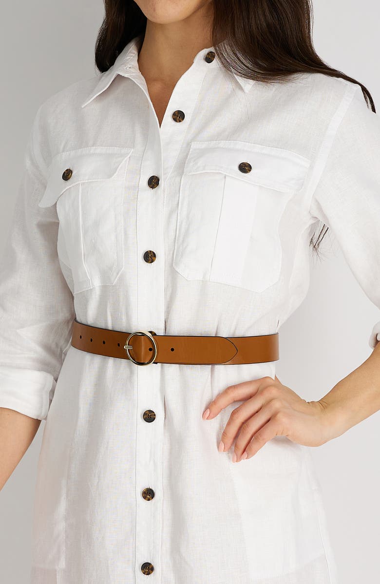 Cole Haan Reversible Leather Belt, Alternate, color, Black/ Tan