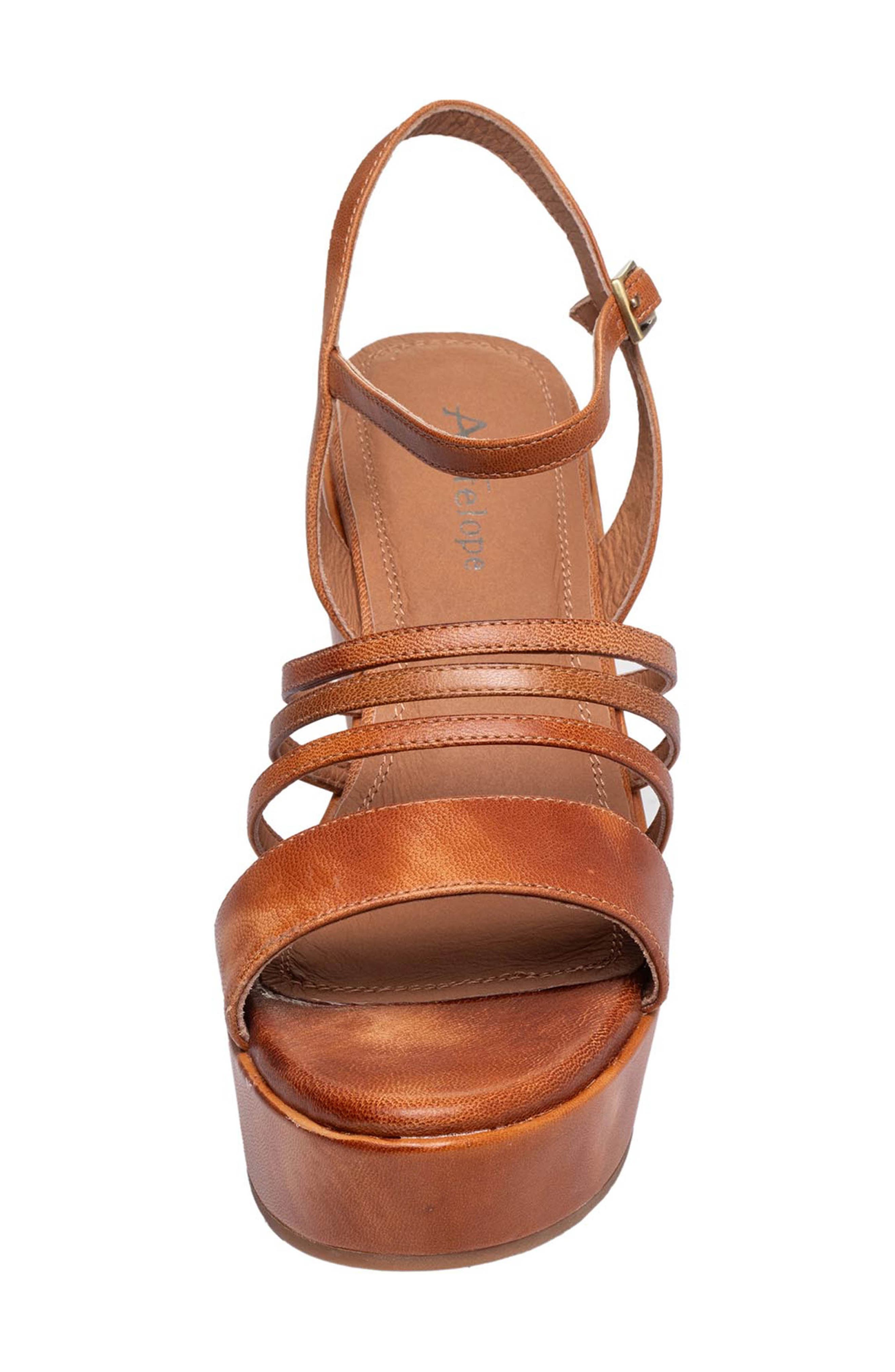 ANTELOPE Tessa Ankle Strap Sandal, Alternate, color, 