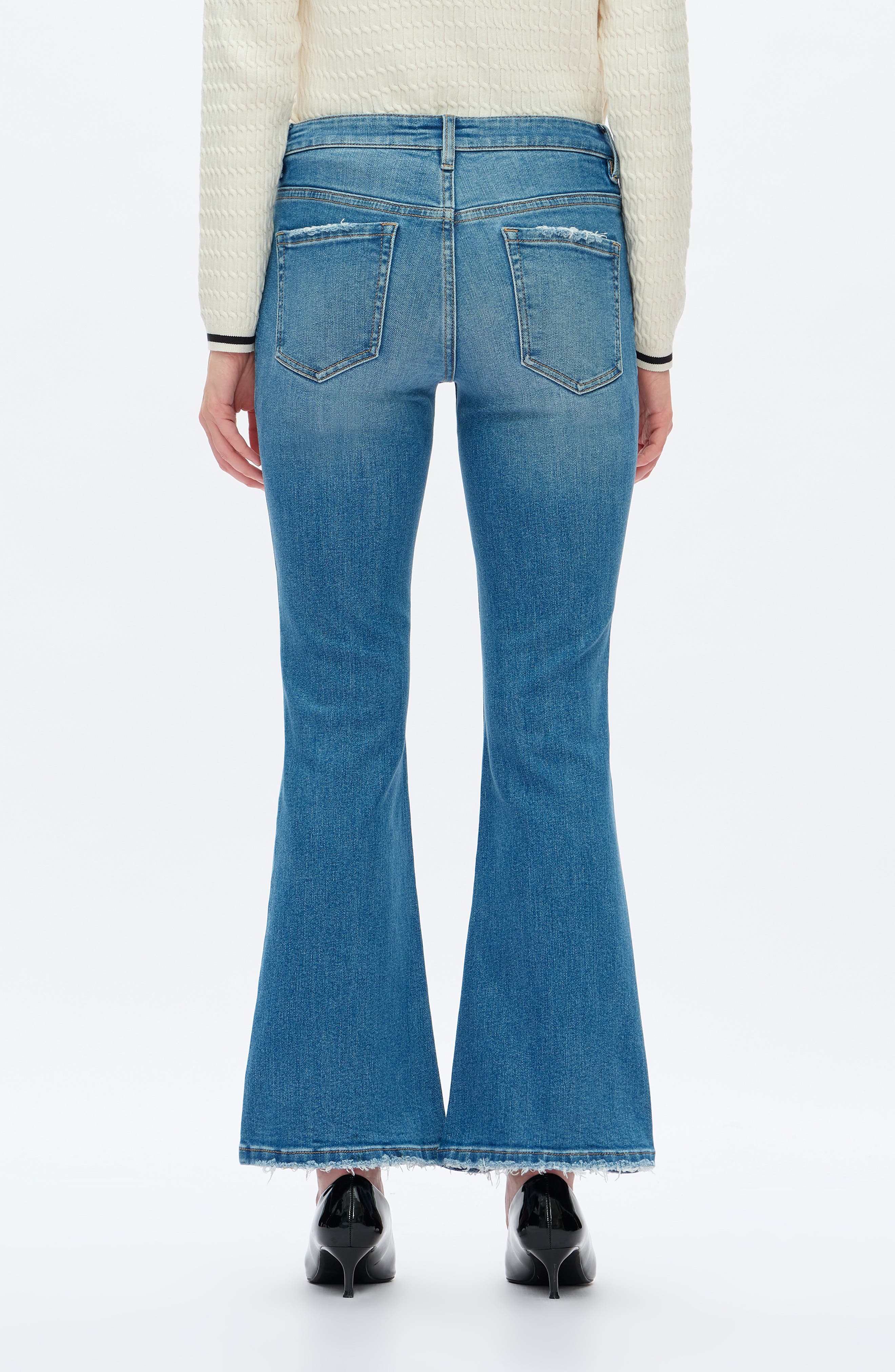 Low Rise Flare Jeans - image 2