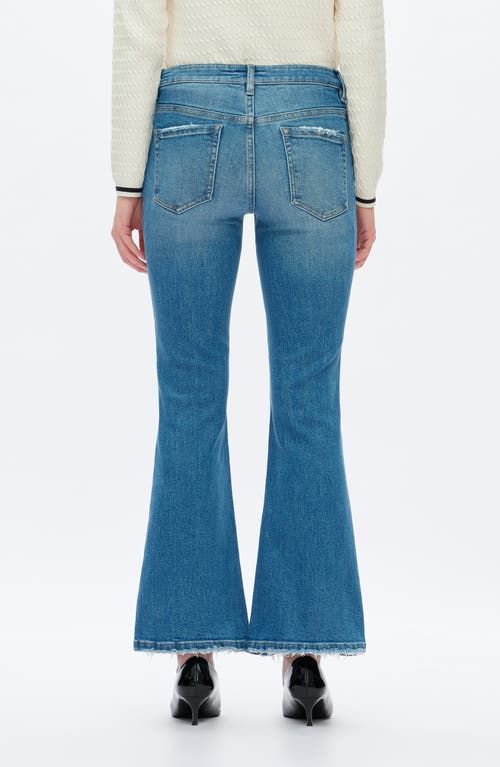 Bayeas Low Rise Flare Jeans In Blue