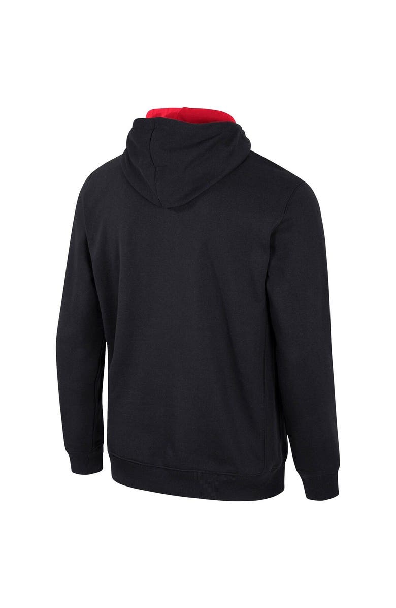 COLOSSEUM Men's Colosseum Black Maryland Terrapins Half-Zip Hoodie, Alternate, color, Black