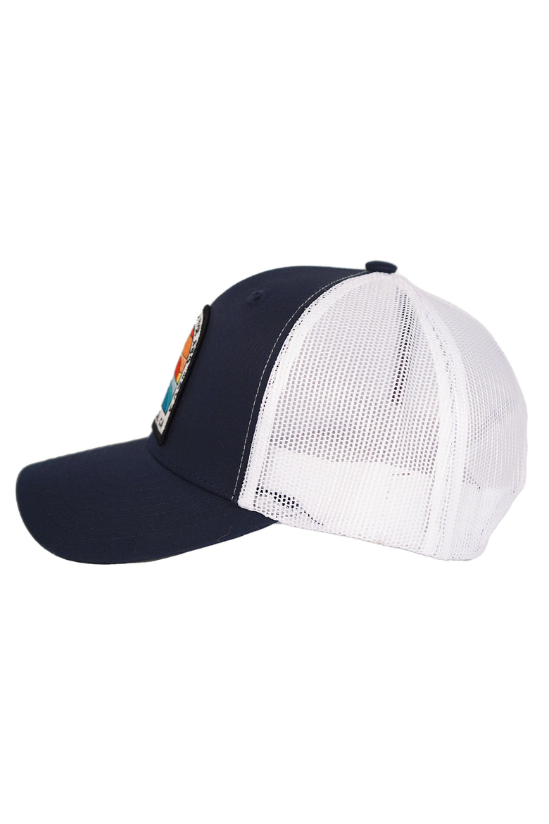 Avenues Snapback Hat, Alternate, color, Navy / White
