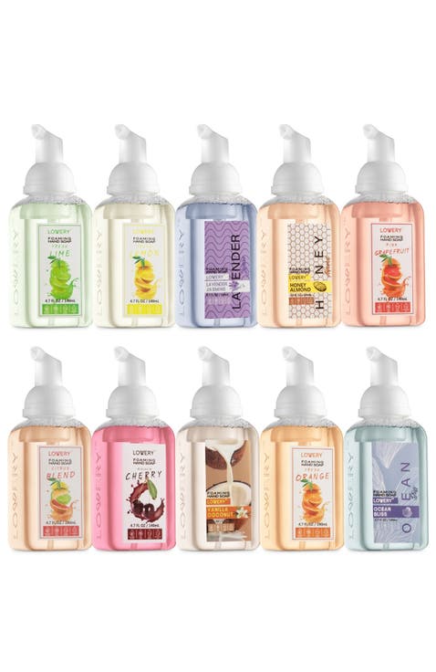 Citrus Foaming Hand Soap - Mini Pack of 10 Scented Hand Wash