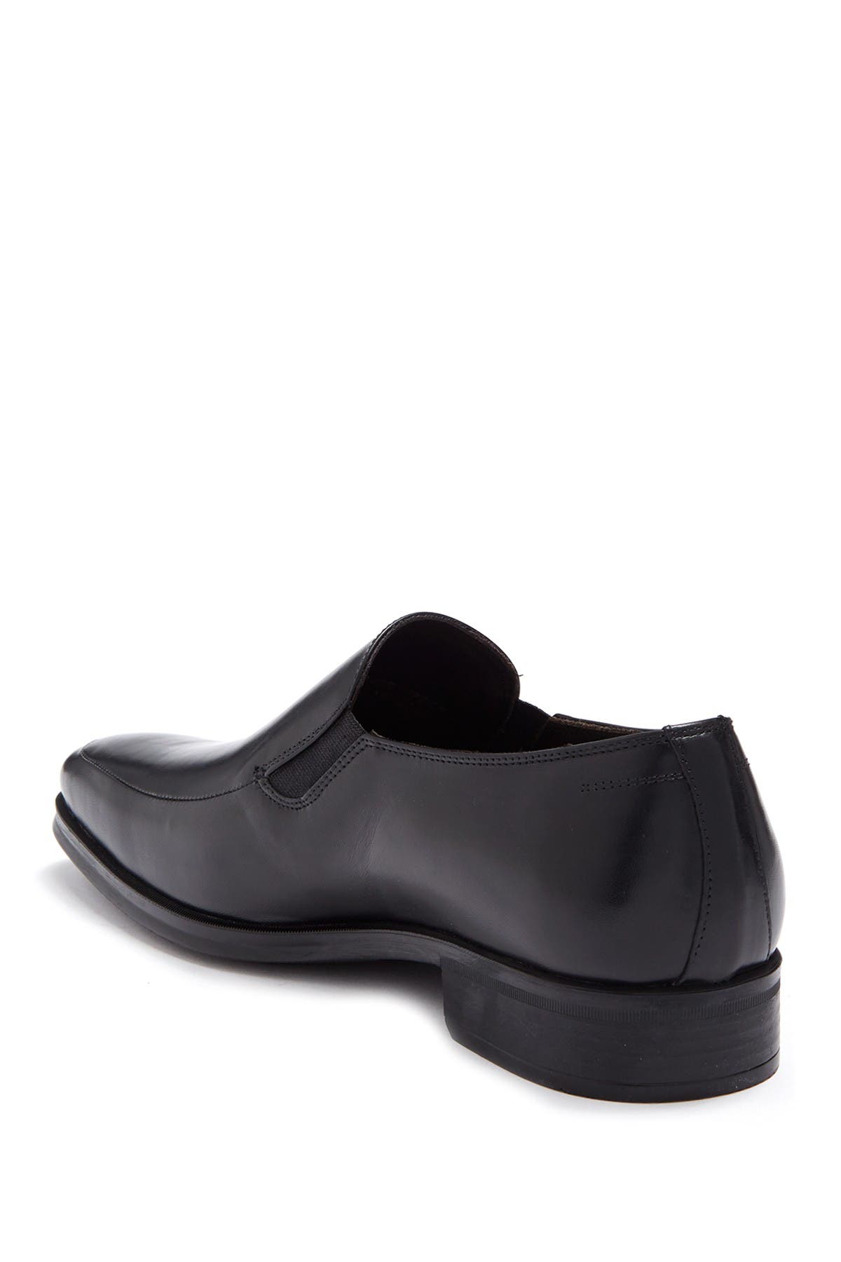 Bruno Magli Pitto Leather Loafer, Alternate, color, Bk Leather