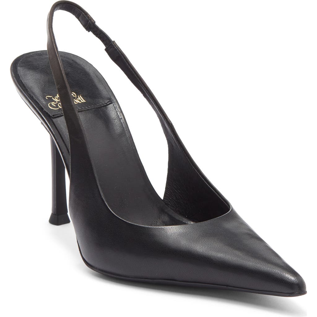 Jeffrey Campbell Fusion Slingback Pump In Black