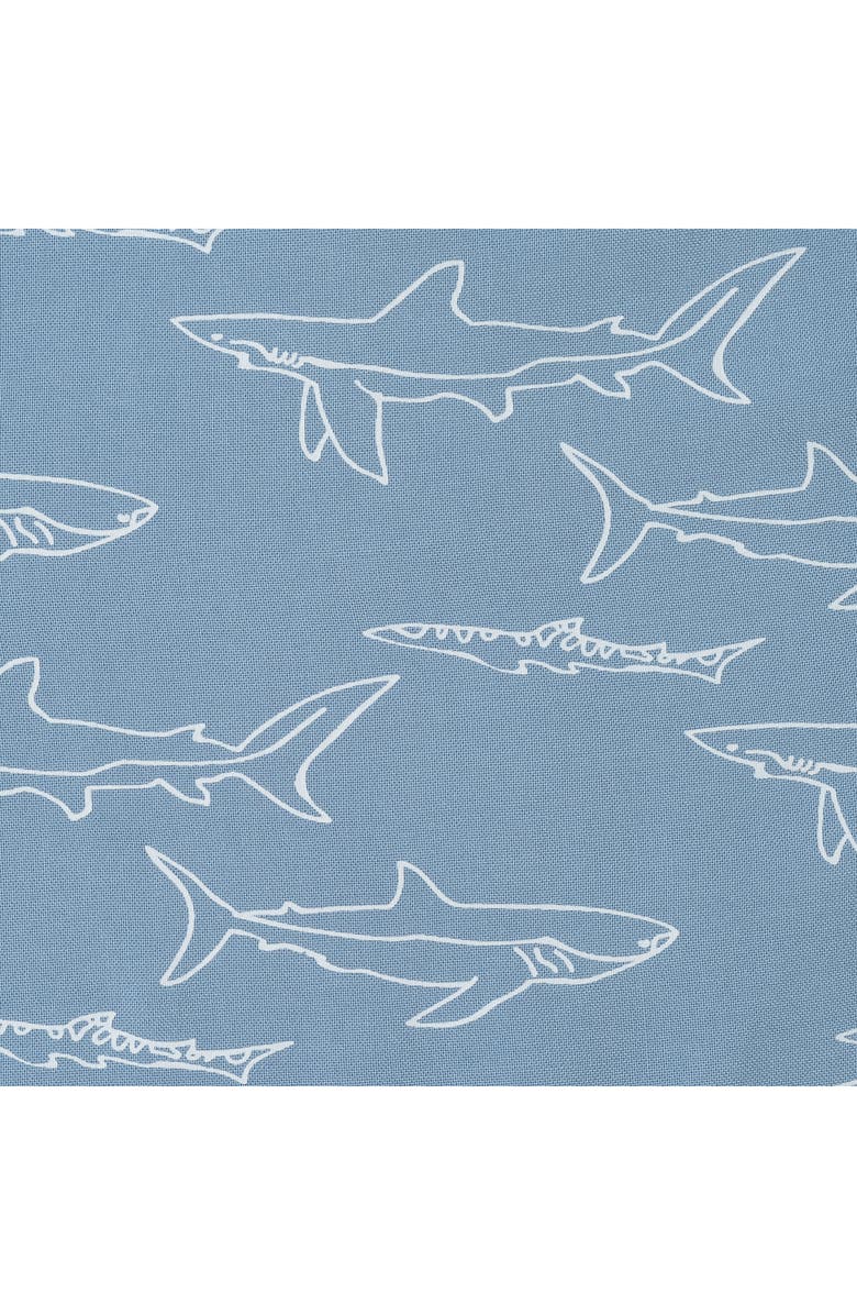 Andy & Evan Kids' Camp Shirt & Shorts Set, Alternate, color, Blue