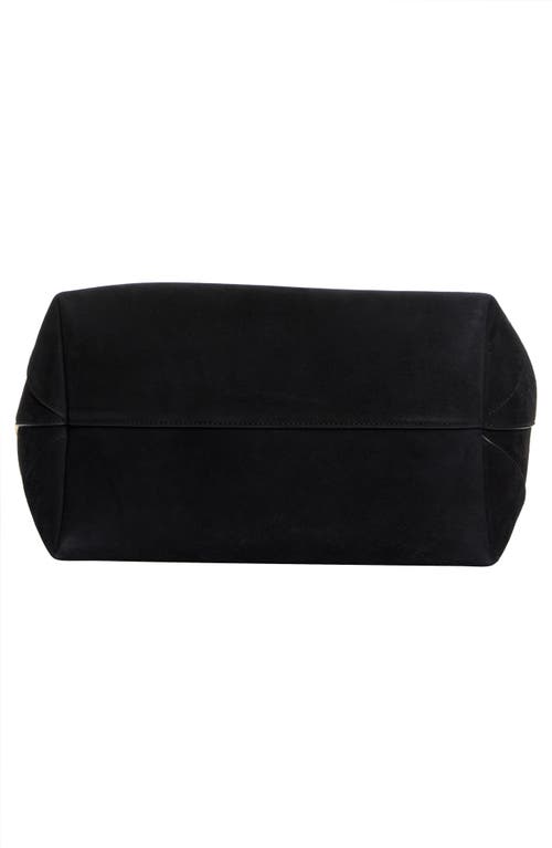 Ferragamo Slouchy Suede Hobo Bag In Nero