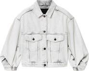 AllSaints Luca Boxy Denim Jacket