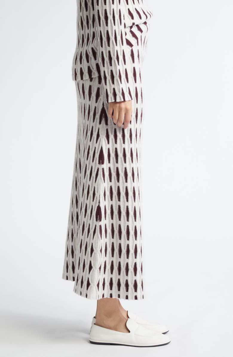 ZANKOV Elisabetta Knit Wool Skirt, Alternate, color,