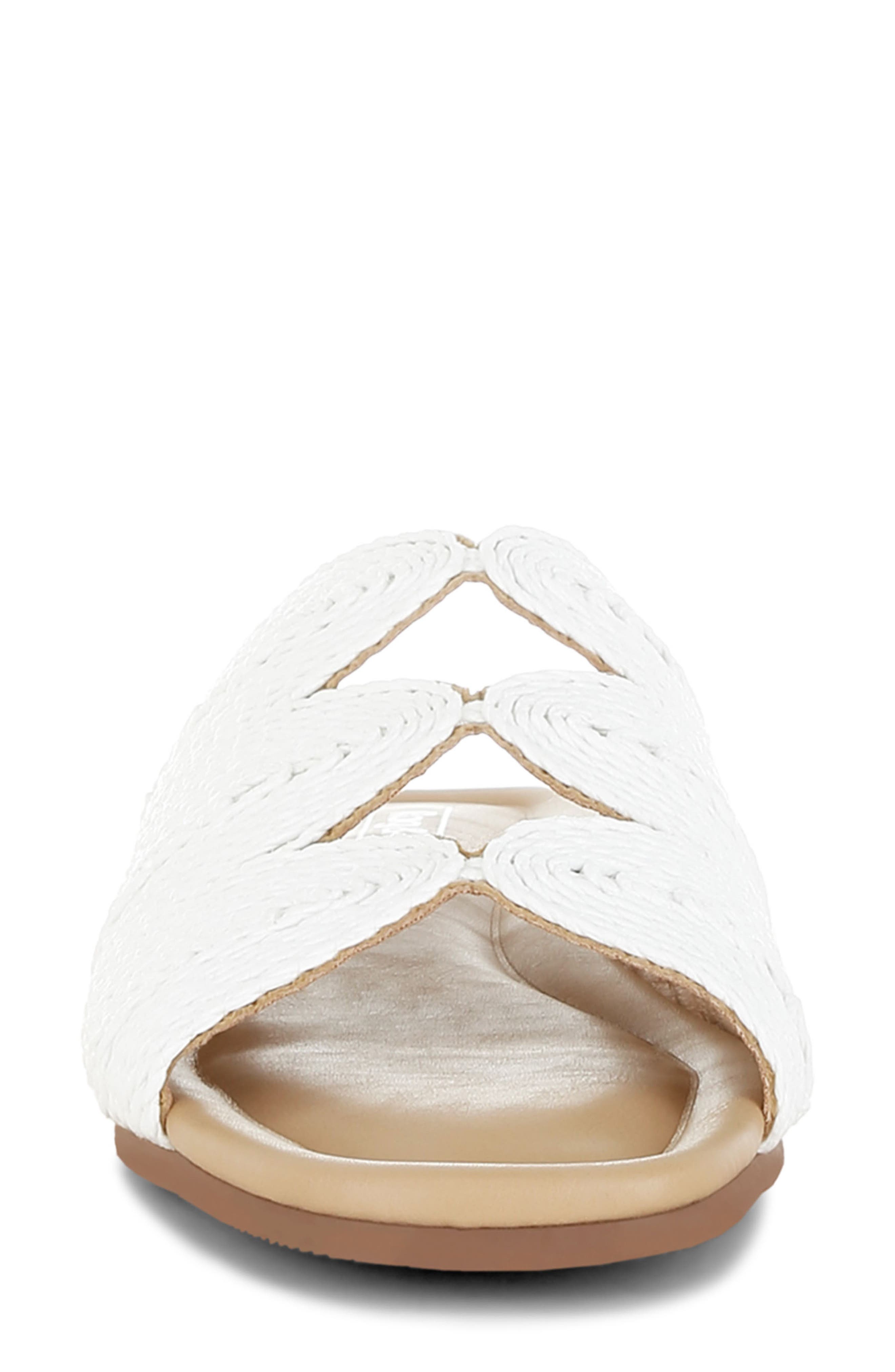 Daisy Doe Slide Sandal, Alternate, color, WHITE