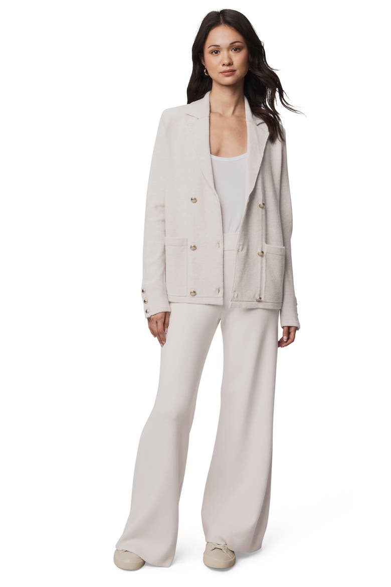 Hannah Sweater Pants, Alternate, color, PALE OAK WHITE HEATHER