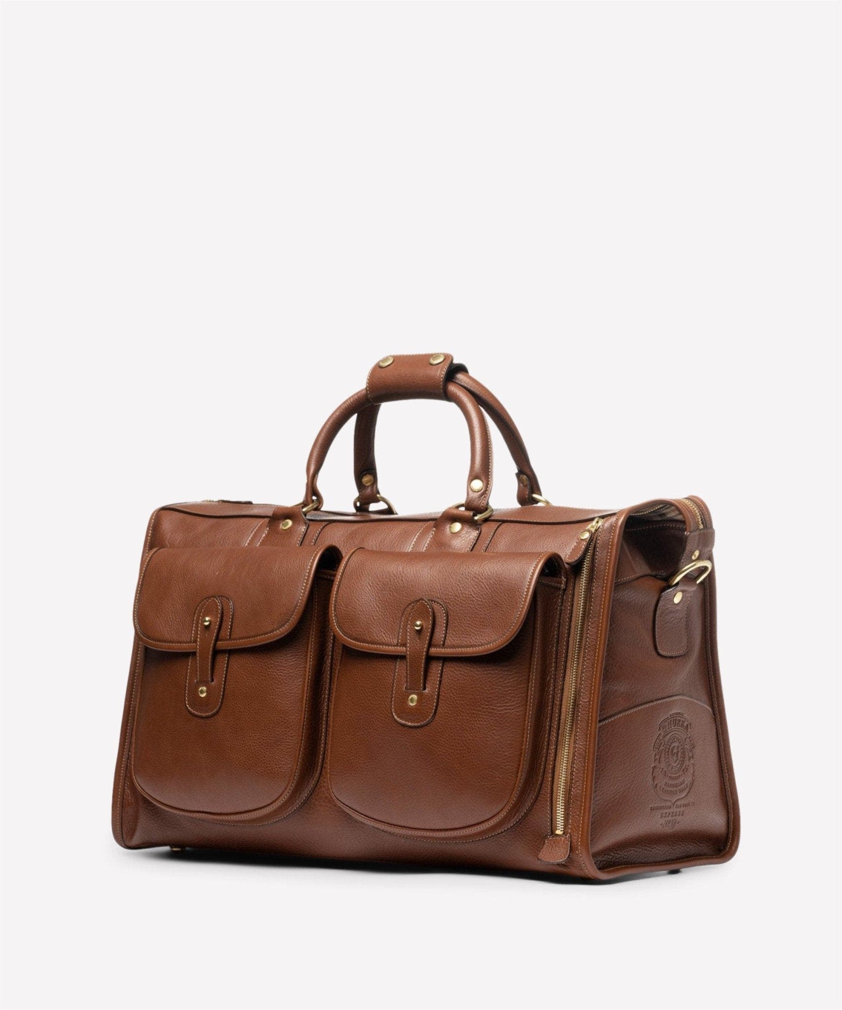 Express No. 2, Alternate, color, Vintage Chestnut Leather