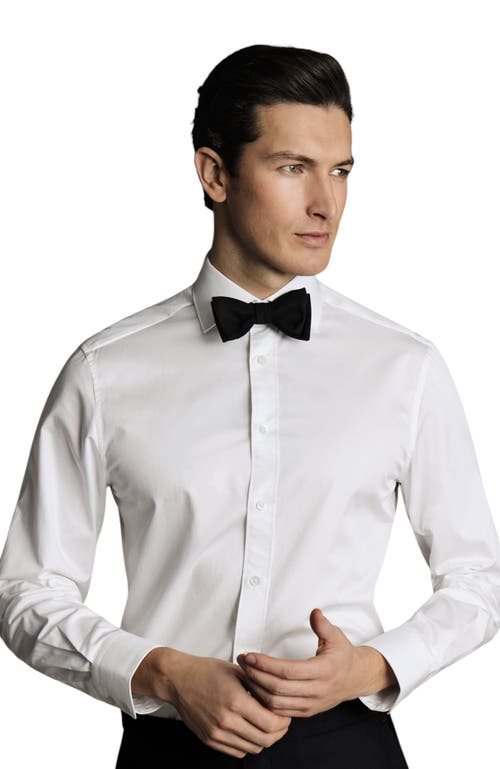 CHARLES TYRWHITT CHARLES TYRWHITT LUXURY TWILL SLIM FIT SHIRT SINGLE CUFF