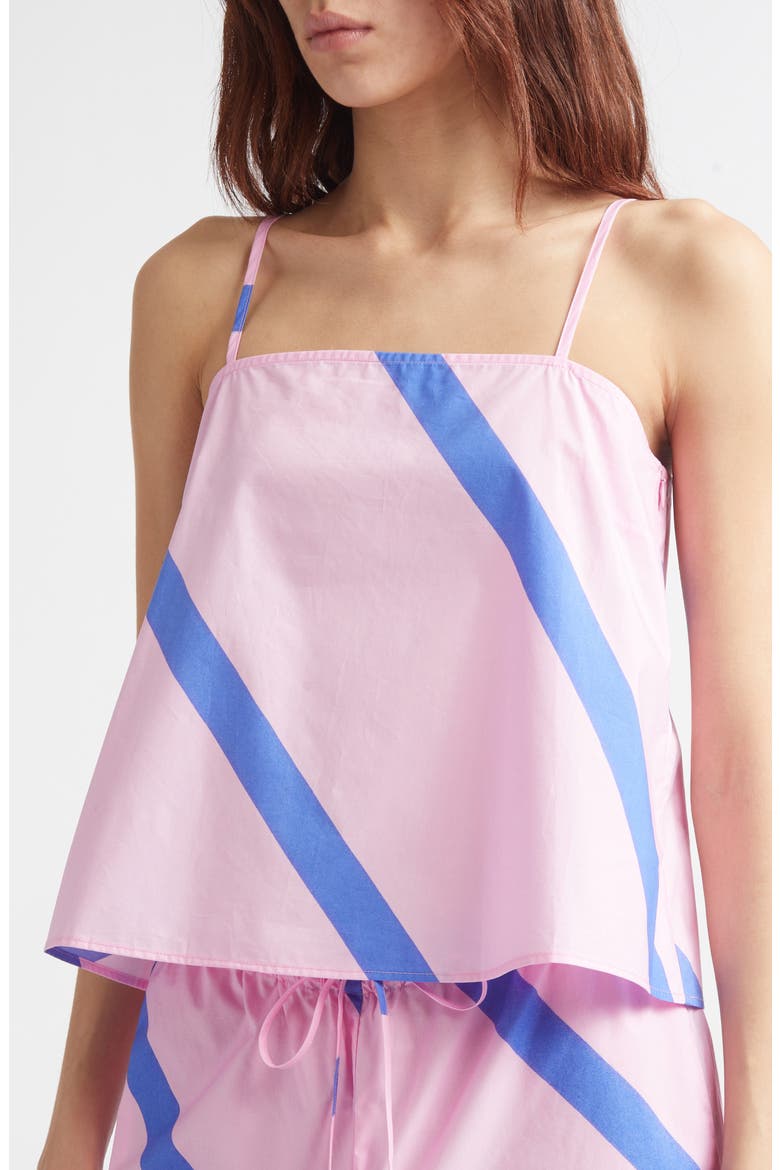 Puisto Basso Stripe Camisole, Alternate, color, BLUE PINK