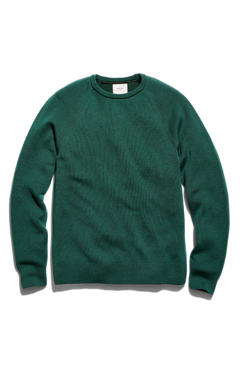 Bishop Rib Wool & Cotton Sweater