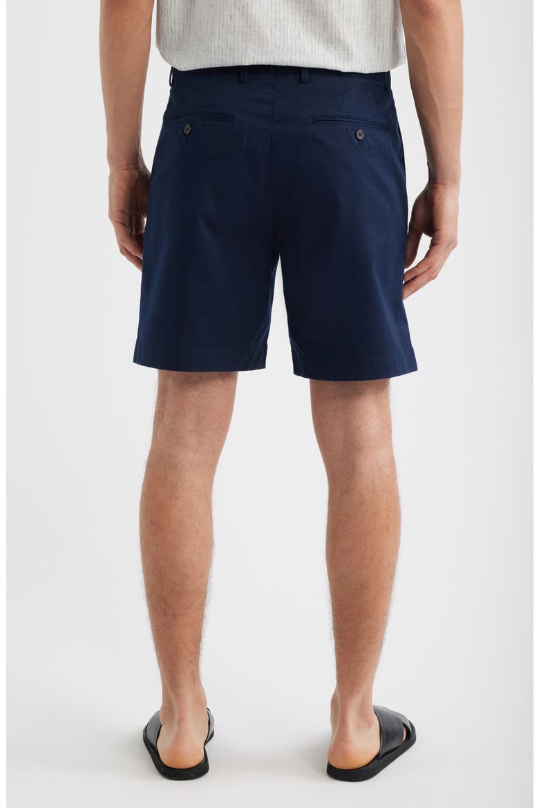 Standard Chino in Moonsoft Cotton Blend Shorts, Alternate, color, BALTIC