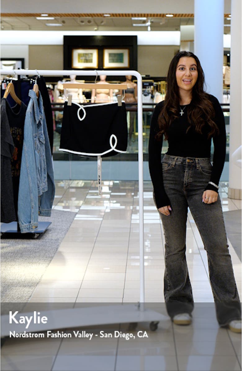 Cutout Miniskirt, sales video thumbnail