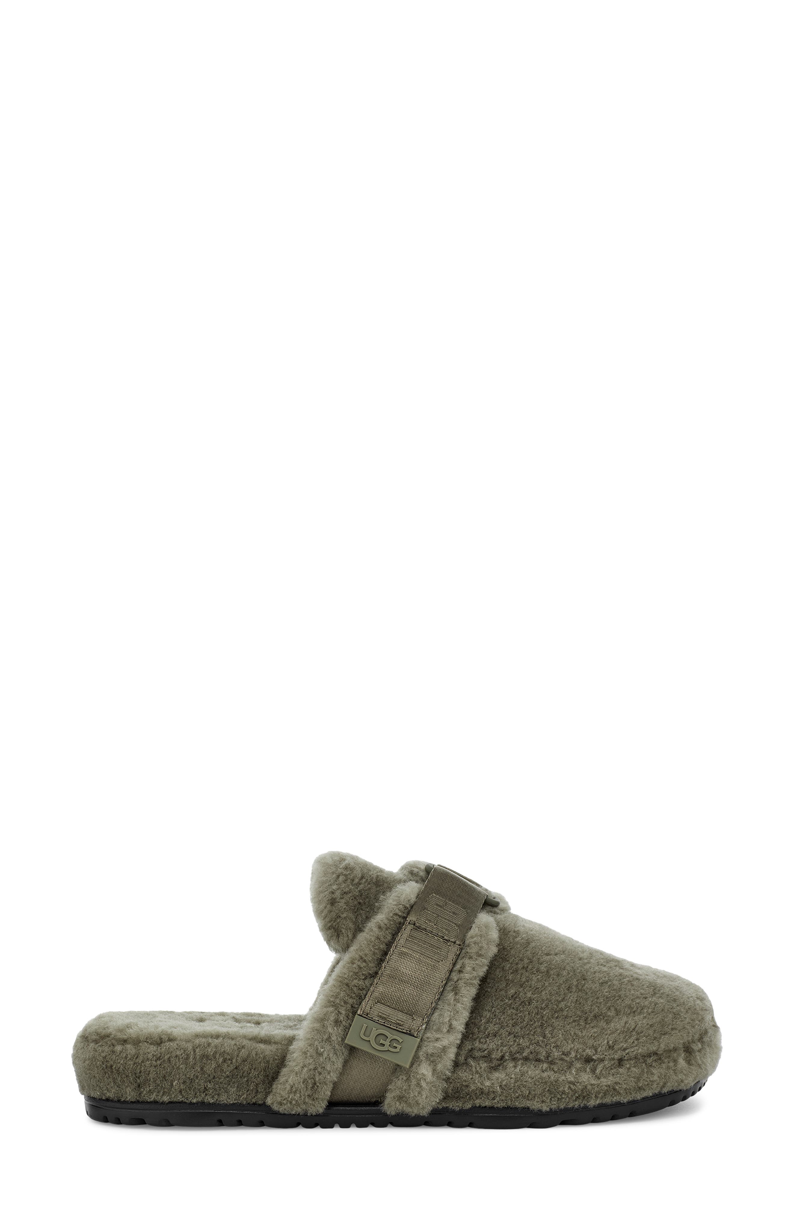 Fluff It Slipper with Genuine Shearling Lining, Alternate, color, BURNT OLIVE