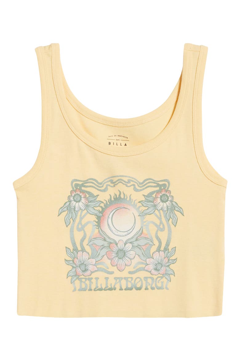 Garden Goddess Cotton Graphic Tank, Alternate, color, FRESH SQUEEZED