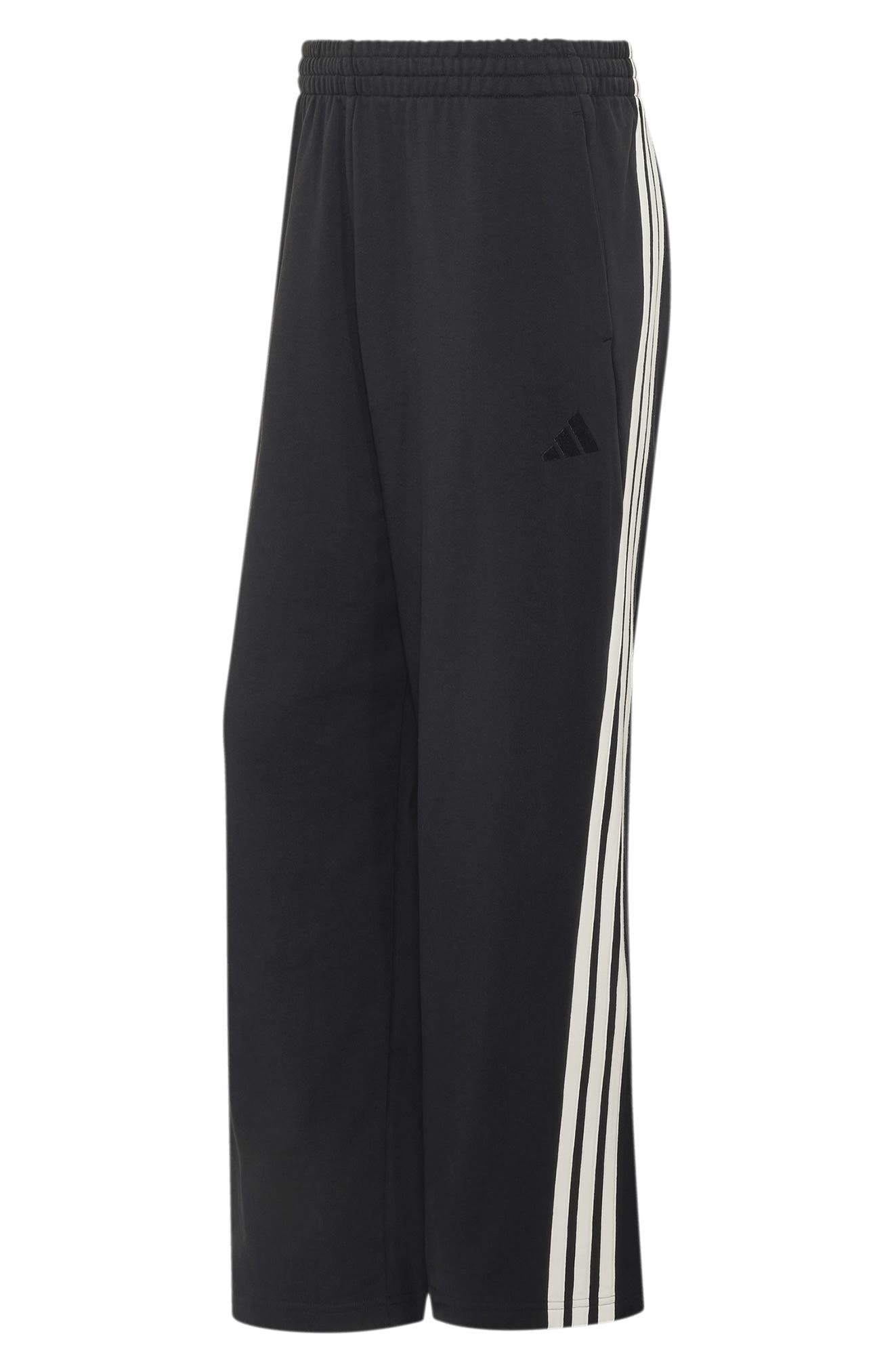 adidas Kit 3-Stripes Wide Leg Pants (Men) | Nordstromrack