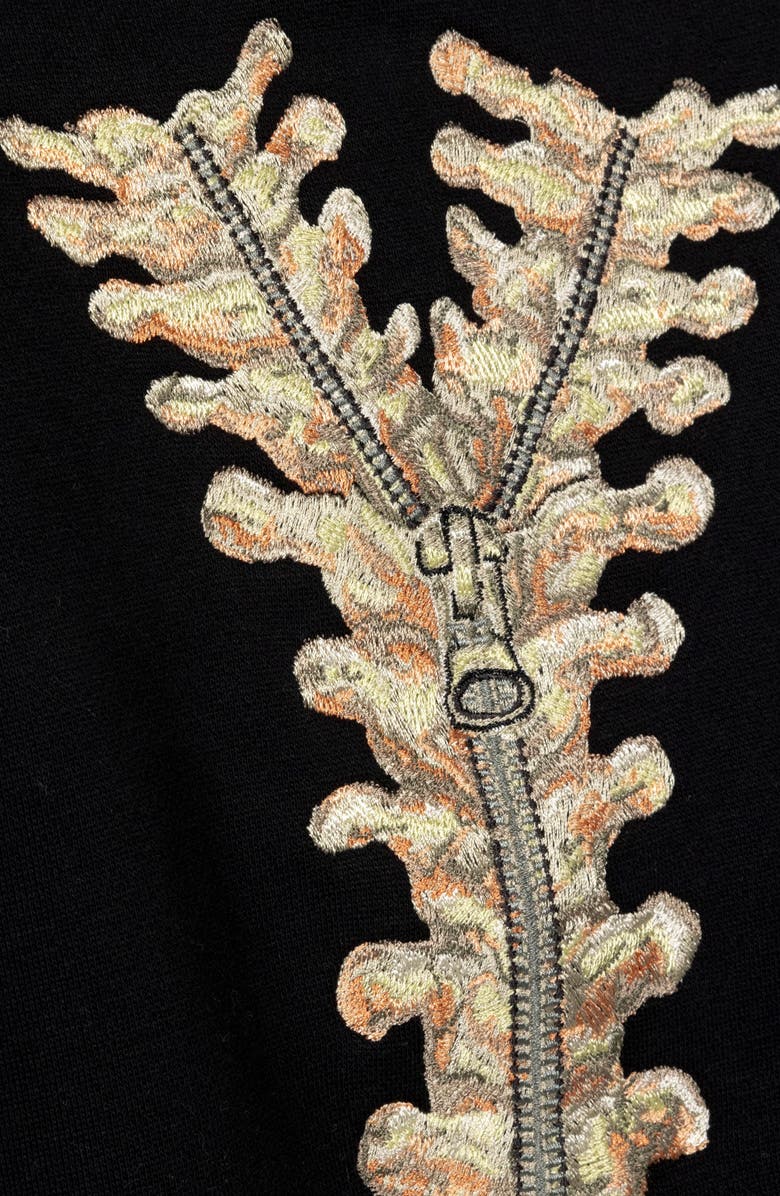 PLEASURES Spinal Embroidered Hoodie, Alternate, color, 