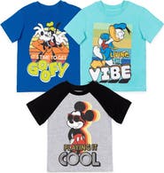 Disney Mickey Mouse 3-Pack T-Shirts