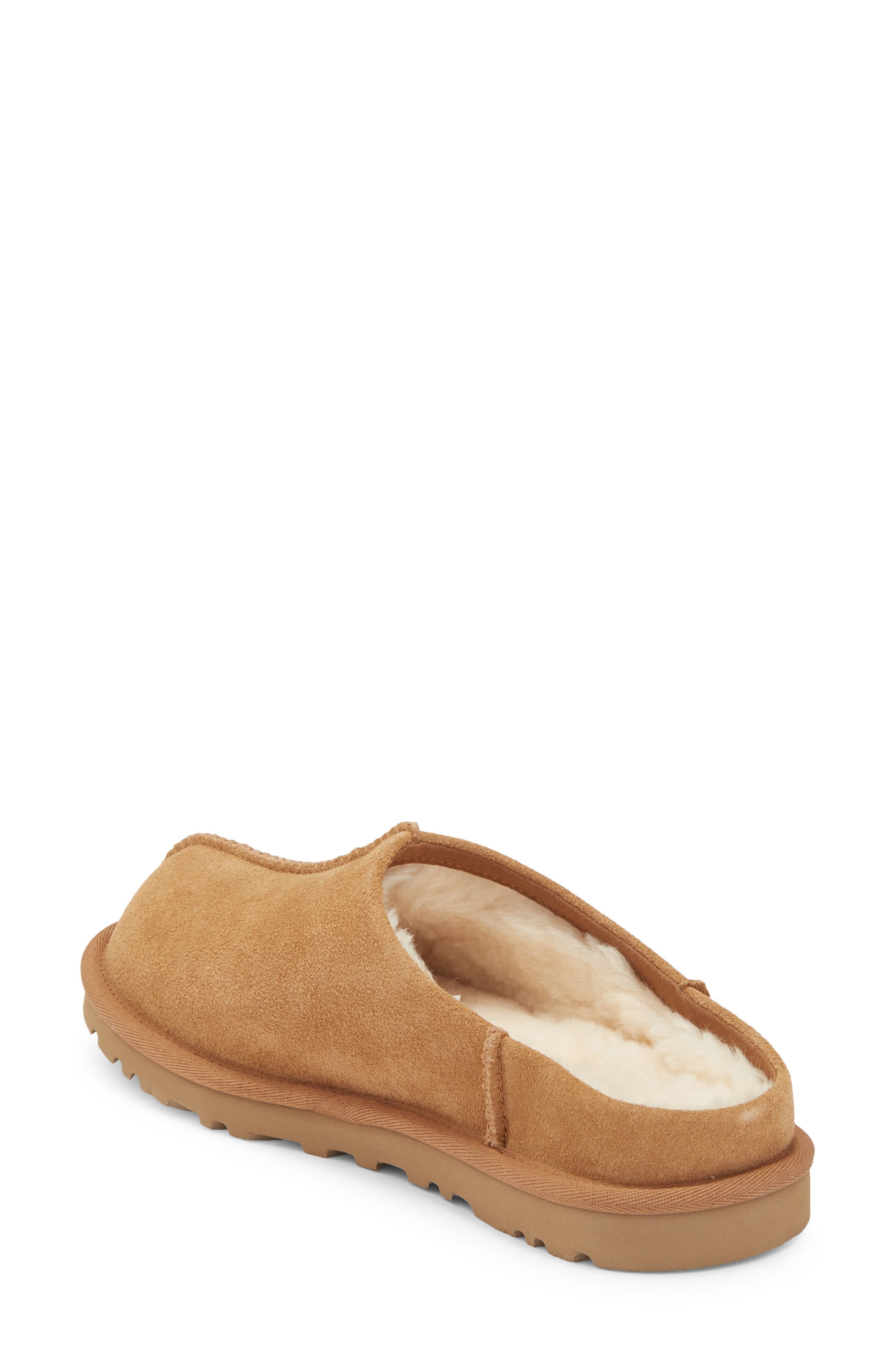 Loria Clog, Alternate, color, CHESTNUT