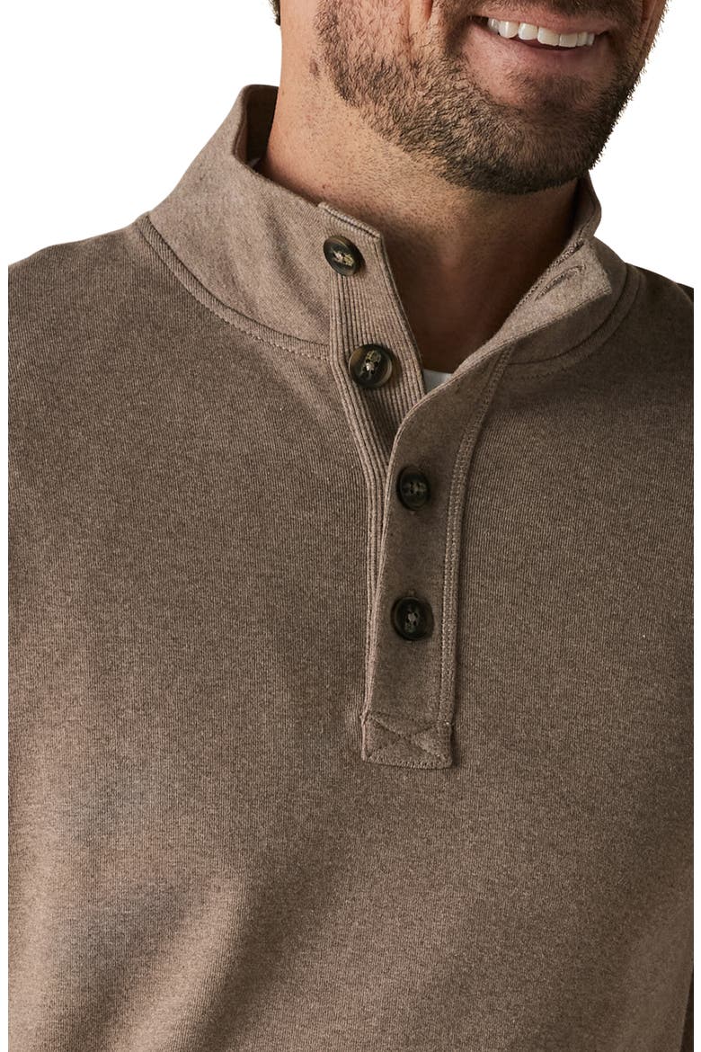 Puremeso Mock Neck Top, Alternate, color, TAUPE