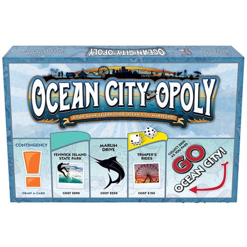 Ocean City Opoly Board Game