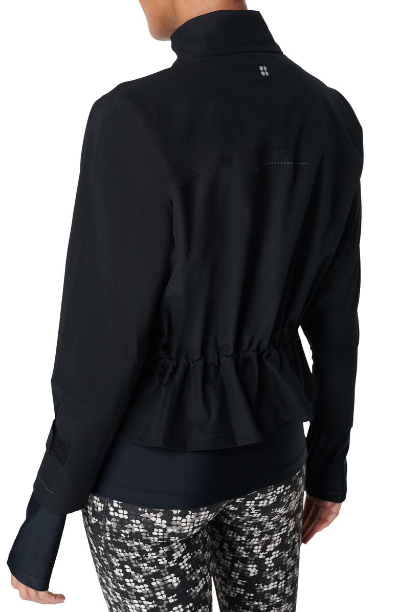 Sweaty Betty Fast Lane Running Jacket, Alternate, color, Black
