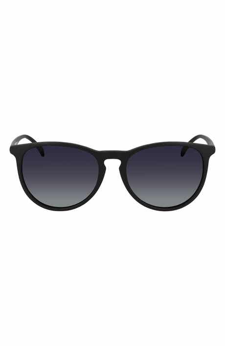 Cole Haan 55mm Vintage Round Sunglasses