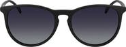 Cole Haan 55mm Vintage Round Sunglasses